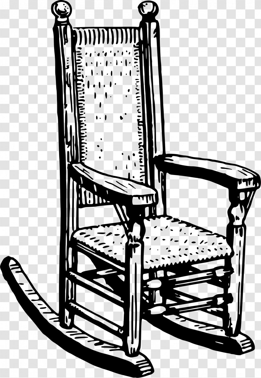 Rocking Chairs Table Clip Art - Outdoor - Chair Vector Transparent PNG