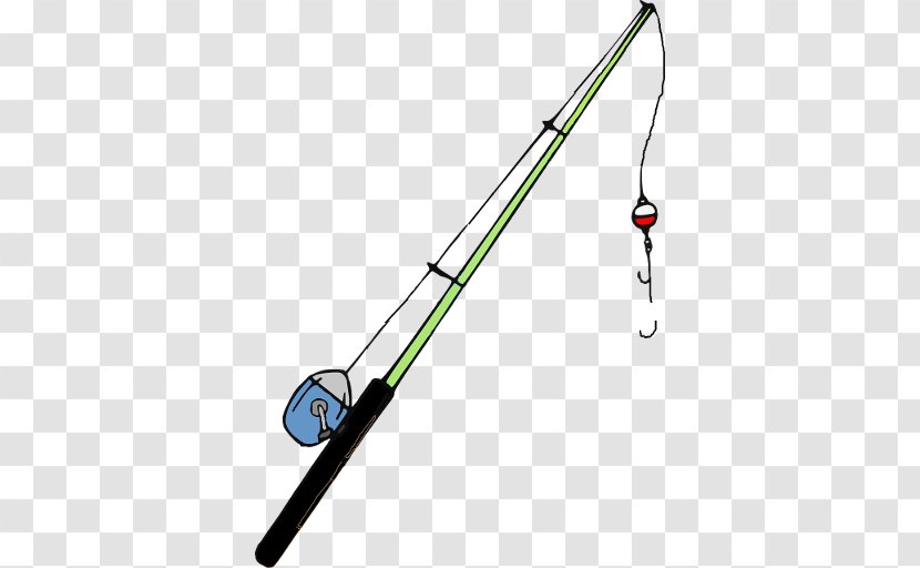 Fishing Rods Clip Art Tackle - Rod Logo Transparent PNG
