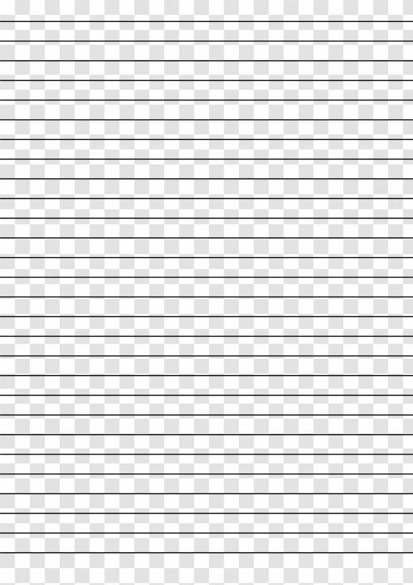 Paper Black And White Monochrome Rectangle - Line Transparent PNG
