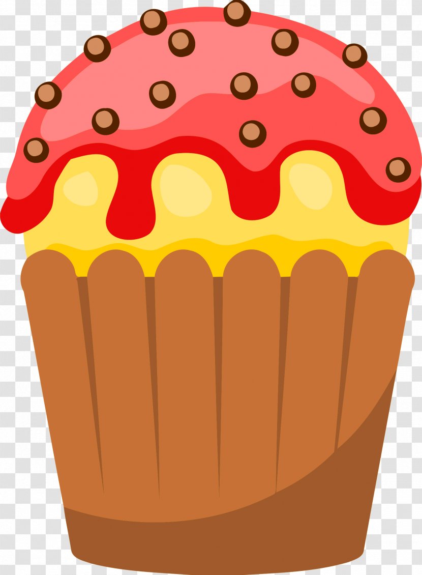 Cupcake Chocolate Cake Swiss Roll Birthday Muffin - Baking Transparent PNG