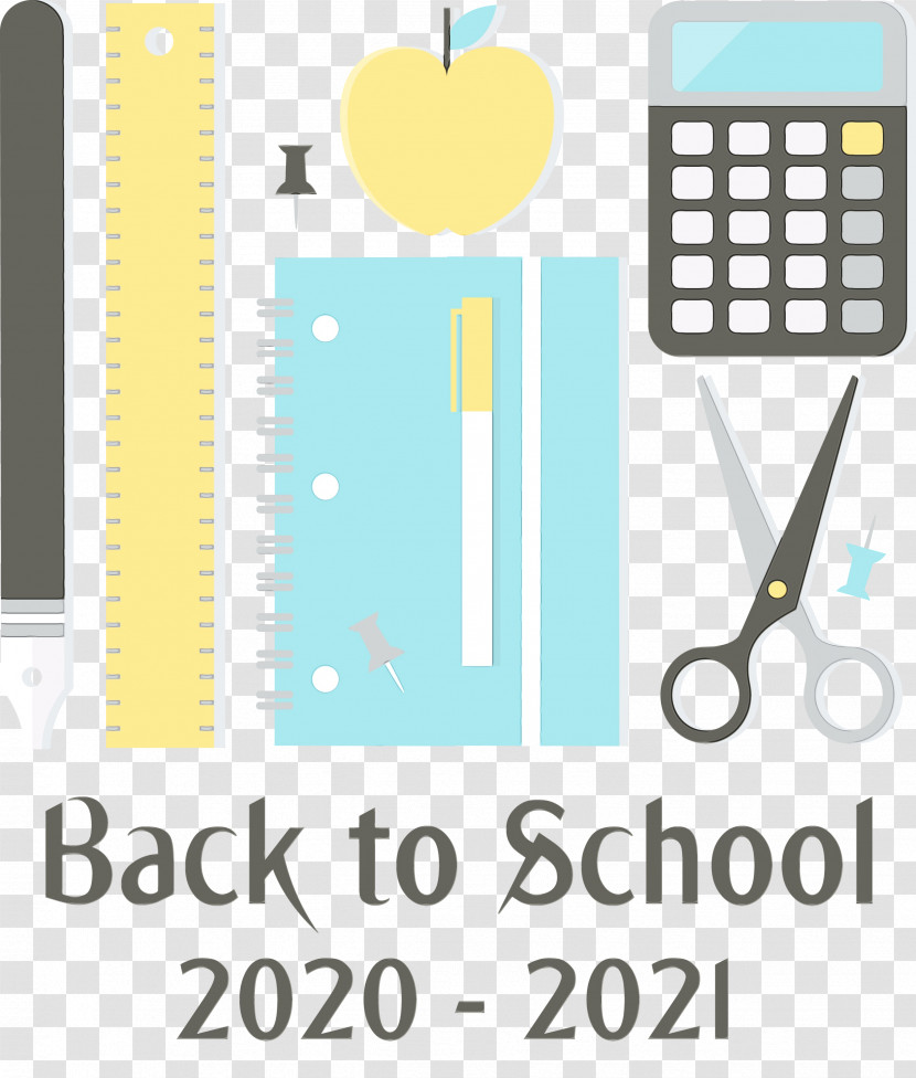 Yellow Font Meter School Line Transparent PNG