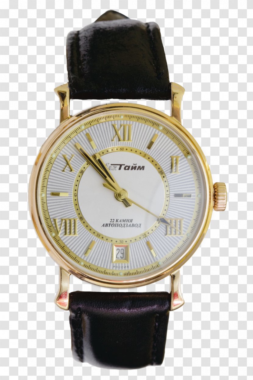Bulova Automatic Watch Gold Jewellery - Alarm Clock Transparent PNG