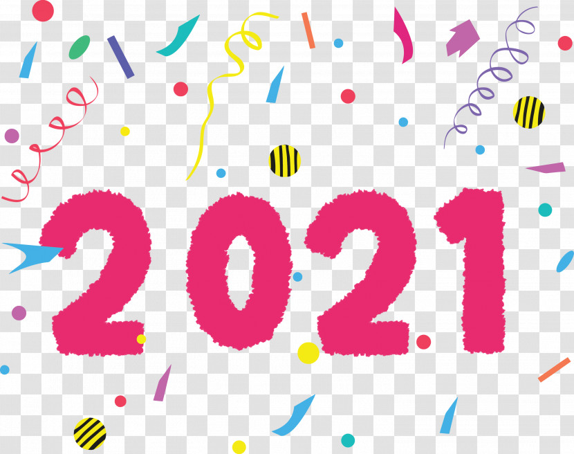 2021 Happy New Year 2021 New Year Transparent PNG