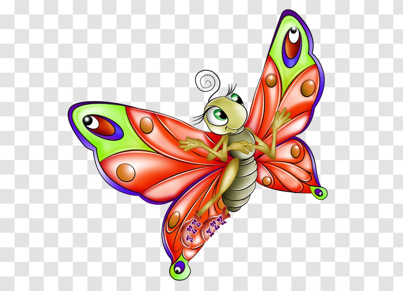 Butterfly Vector Graphics Image Cartoon Clip Art - Moth Transparent PNG