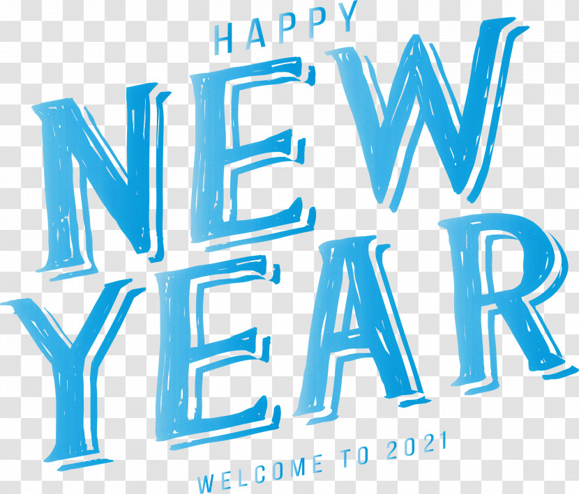 Happy New Year 2021 2021 New Year Transparent PNG