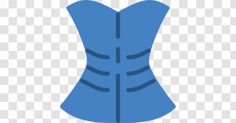 Corsset Pictogram - Abdomen - Azure Transparent PNG