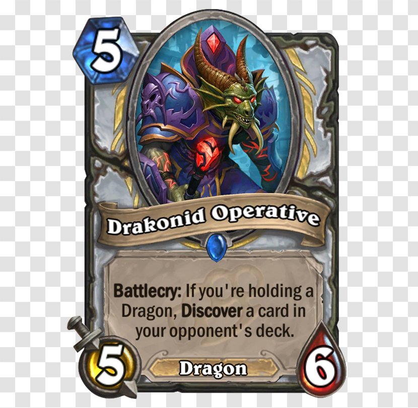 Blackrock Mountain Drakonid Operative Dragonfire Potion Of Madness Expansion Pack - Warcraft - Standard 52card Deck Transparent PNG