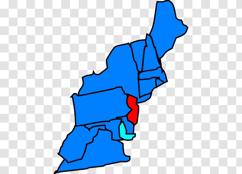 Pennsylvania New Jersey Maine Clip Art - NJ Map Cliparts Transparent PNG