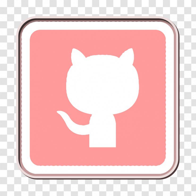 Github Icon Media Social - Sticker Material Property Transparent PNG