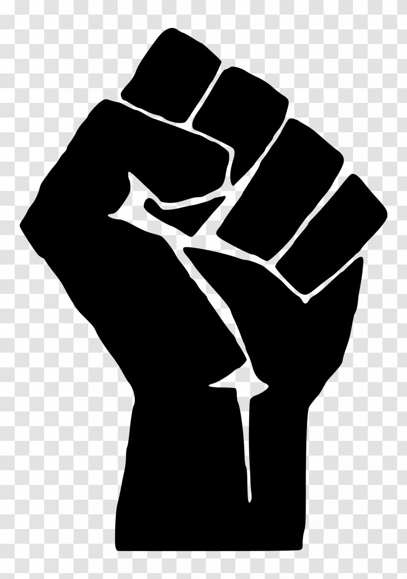 Black Power Revolution 1968 Olympics Salute Raised Fist African American - Panther Transparent PNG