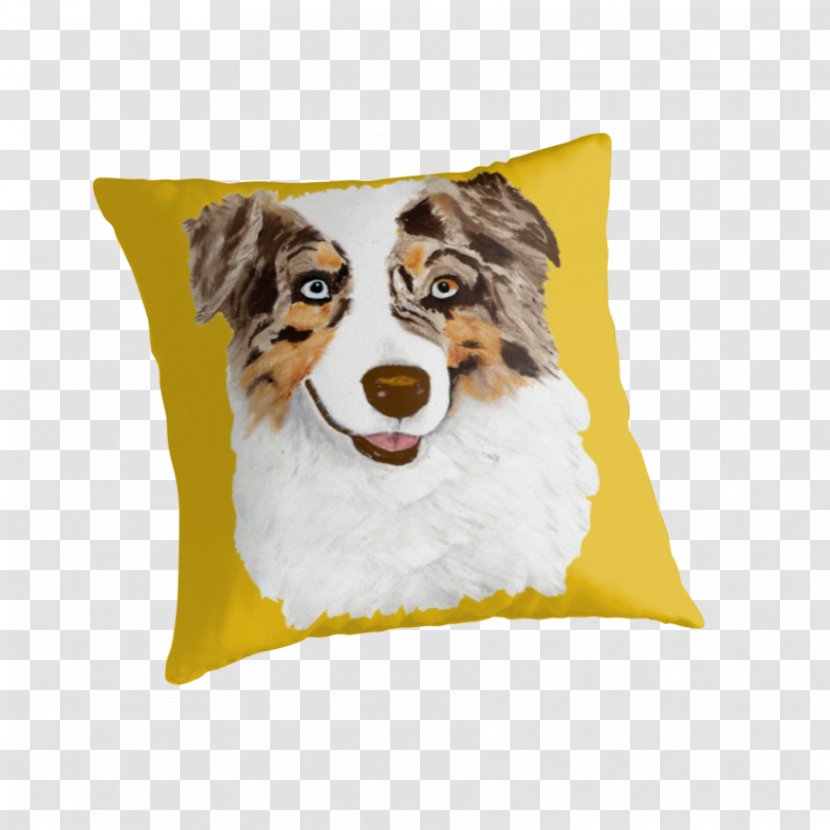 Dog Breed Australian Shepherd German Throw Pillows Cushion - Pillow Transparent PNG