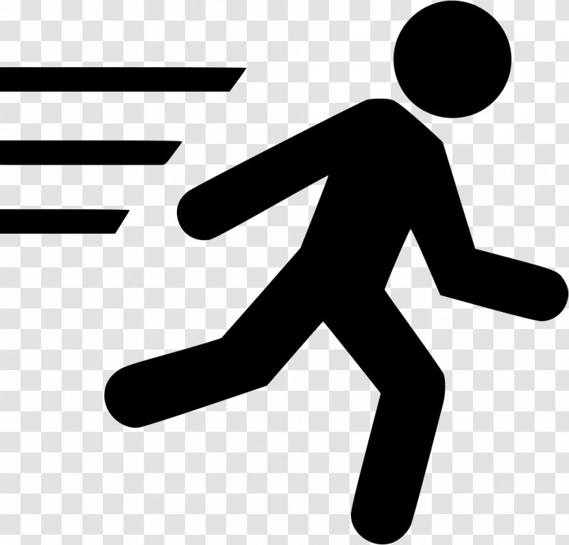 Clip Art - Area - Running Person Transparent PNG