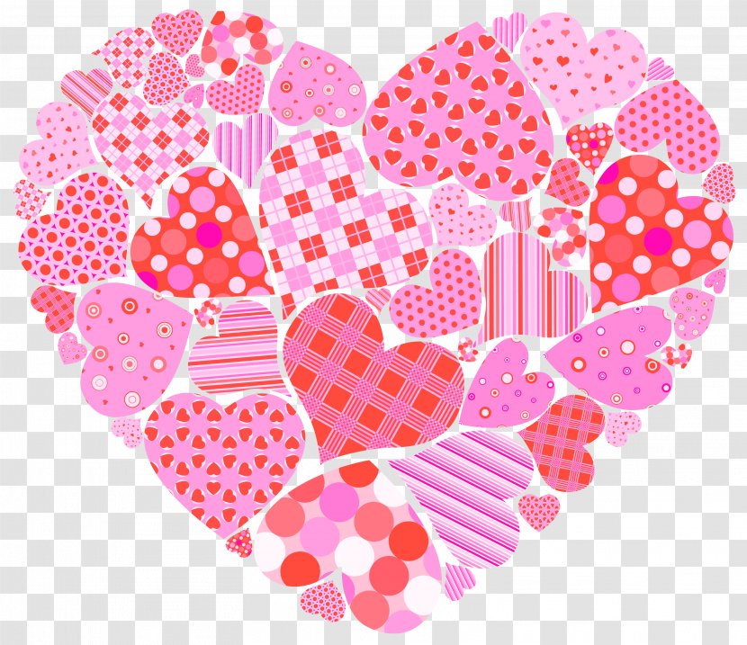 Valentine's Day Heart Clip Art - Valentines Of Hearts PNG Clipart Picture Transparent PNG