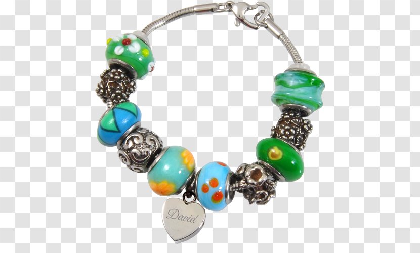 Turquoise Charm Bracelet Bead Jewellery - Jewelry Making Transparent PNG