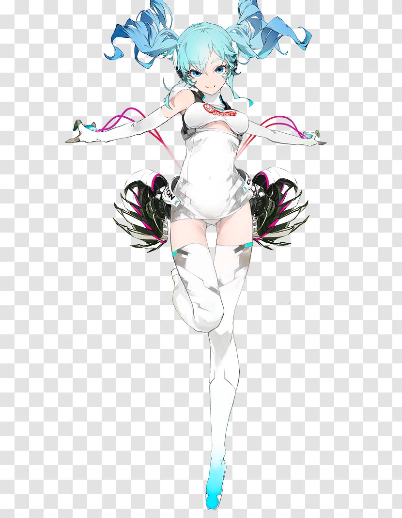 Wonder Festival Hatsune Miku Good Smile Company GOODSMILE RACING Drag The Ground - Silhouette Transparent PNG