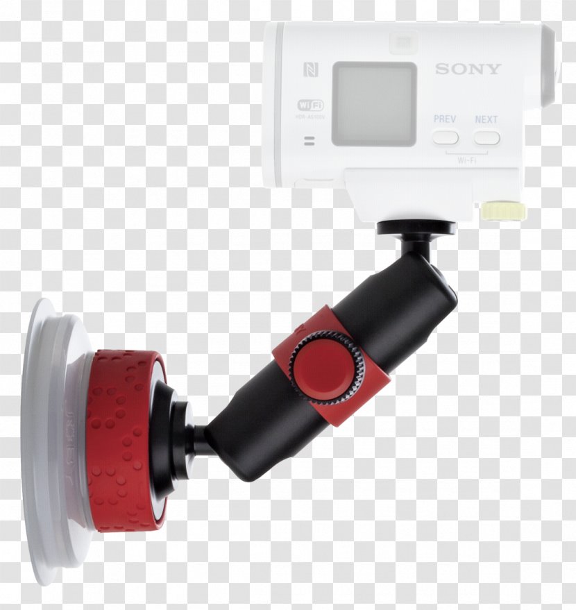 Suction Cup Action Camera Arm - Joby Inc Transparent PNG