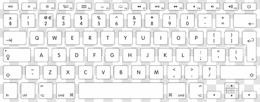 Space Bar Mission Control Computer Keyboard Industrial Design - Silhouette - Heart Transparent PNG