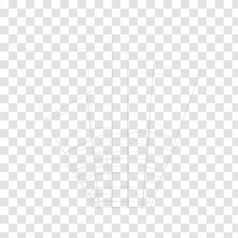 Line Point Angle - White Transparent PNG