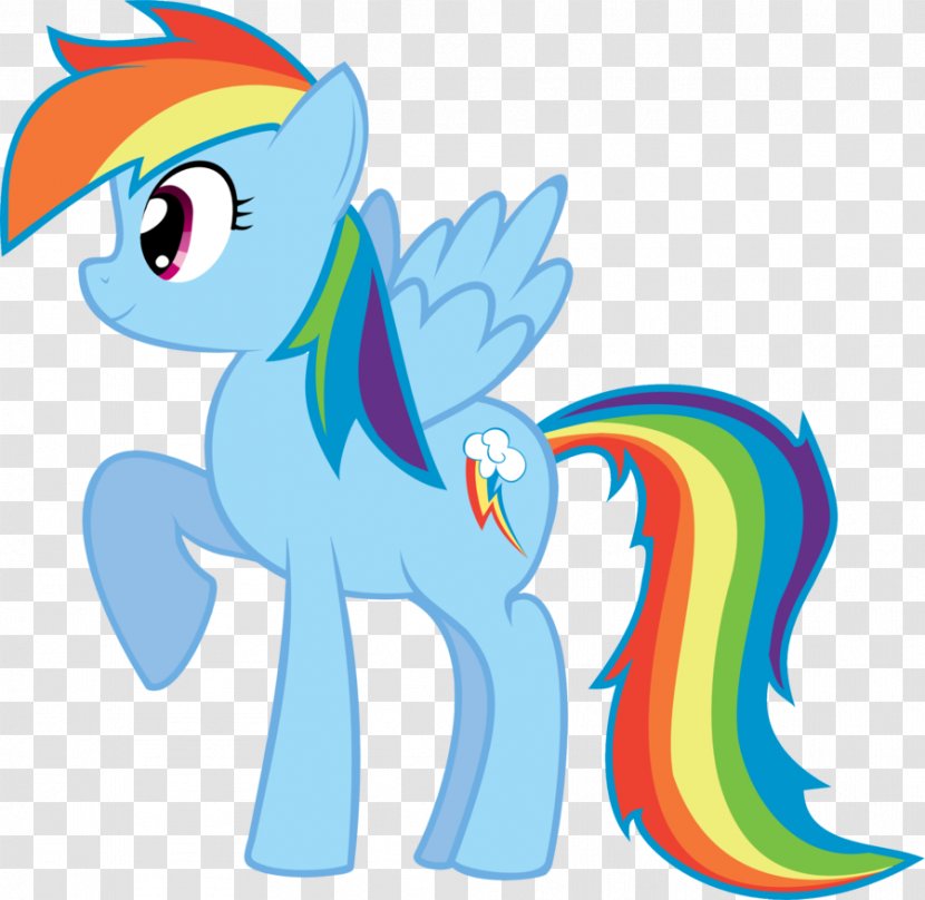 Pony Rainbow Dash Horse - Grass - Animal Transparent PNG