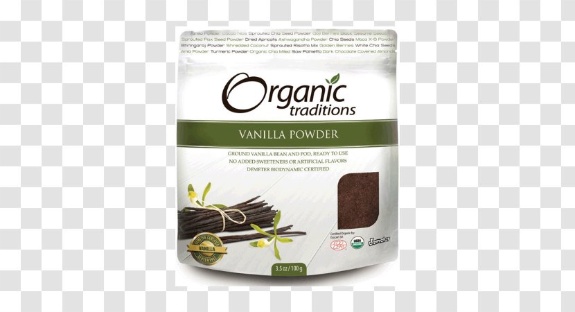 Organic Food Vanillekipferl Vanilla Powder Flavor - Straditional Culture Transparent PNG