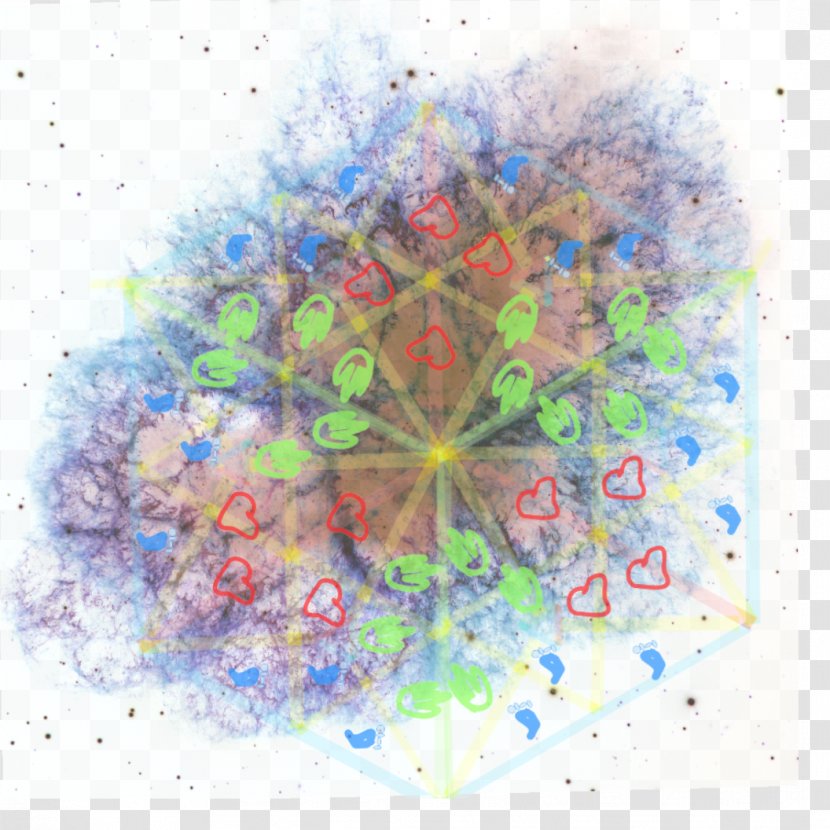 Crab Nebula Art Supernova - Computer Transparent PNG