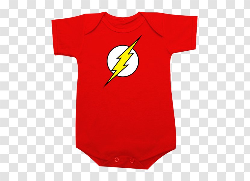 Baby & Toddler One-Pieces T-shirt Infant Clothing - Cotton - Flash Superhero Transparent PNG