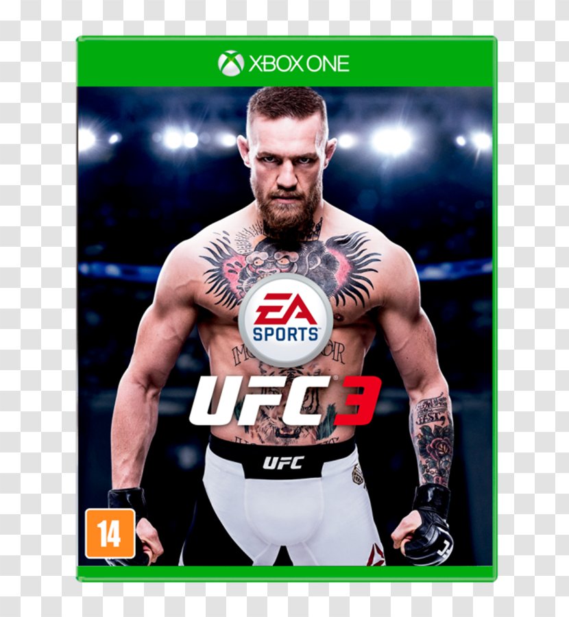 EA Sports UFC 3 Undisputed Ultimate Fighting Championship Xbox 360 - Cartoon - Games Store Transparent PNG