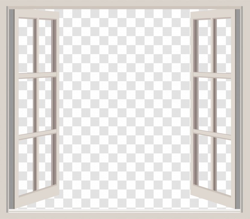 Window Clip Art - Casement - Open Transparent PNG