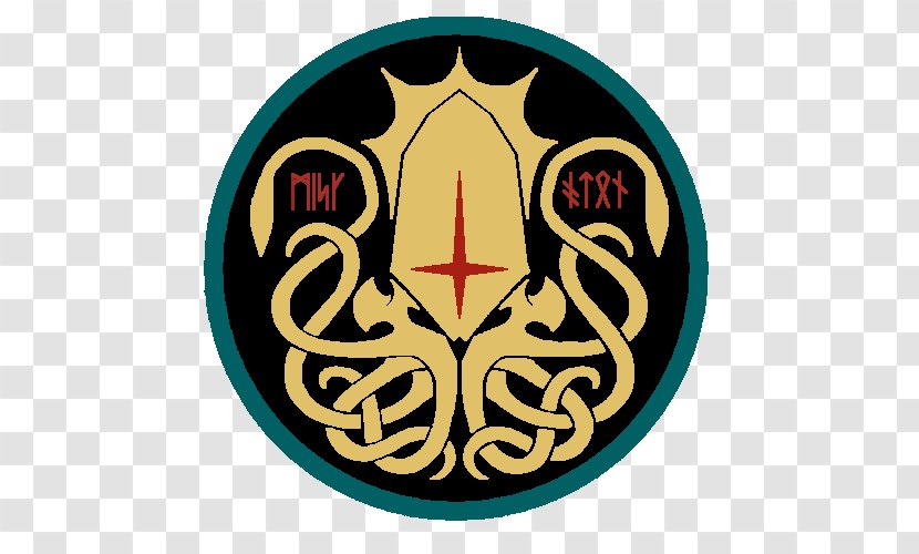 The Call Of Cthulhu Logo Mythos Cults R'lyeh - Decal Transparent PNG