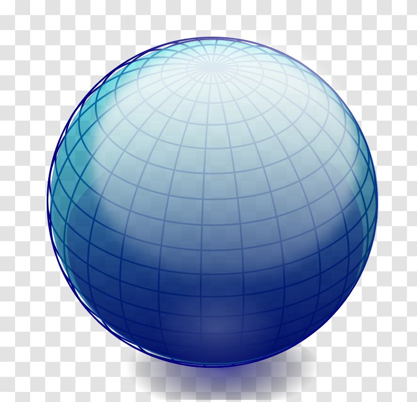 Sphere Globe Information Contact Page Clip Art - Inkscape Transparent PNG