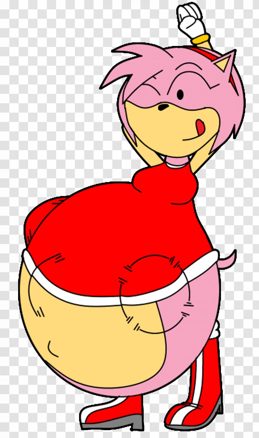 Amy Rose DeviantArt Boy Character - Flower - The Pregnant Woman Can Enjoy Gourmet Transparent PNG