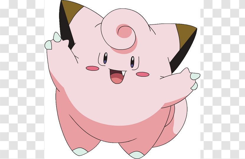 Clefairy Pokémon Clefable Pikachu Jigglypuff - Silhouette - Reluctant Dragon Transparent PNG