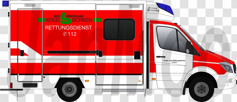 Ambulance Car Fire Department Emergency Engine - Job Transparent PNG