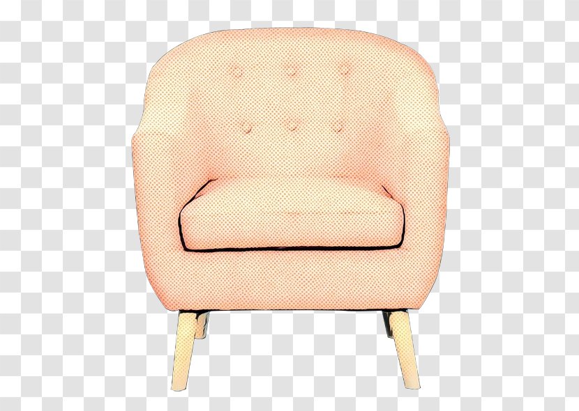 Furniture Chair Beige Club Comfort - Futon Pad Leather Transparent PNG