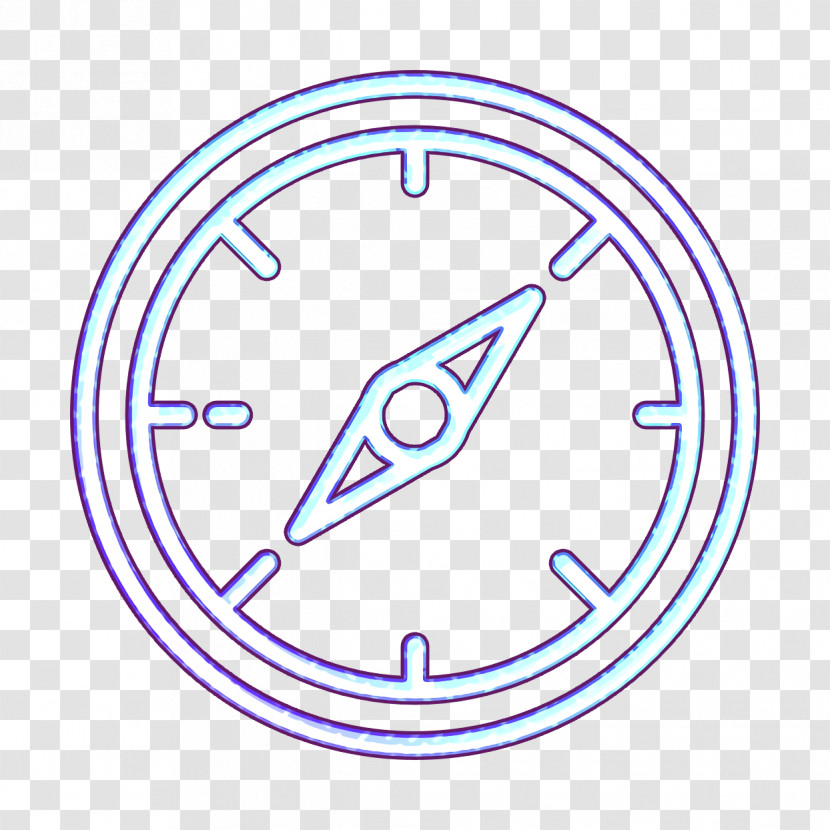 Compass Icon Camping Outdoor Icon Transparent PNG