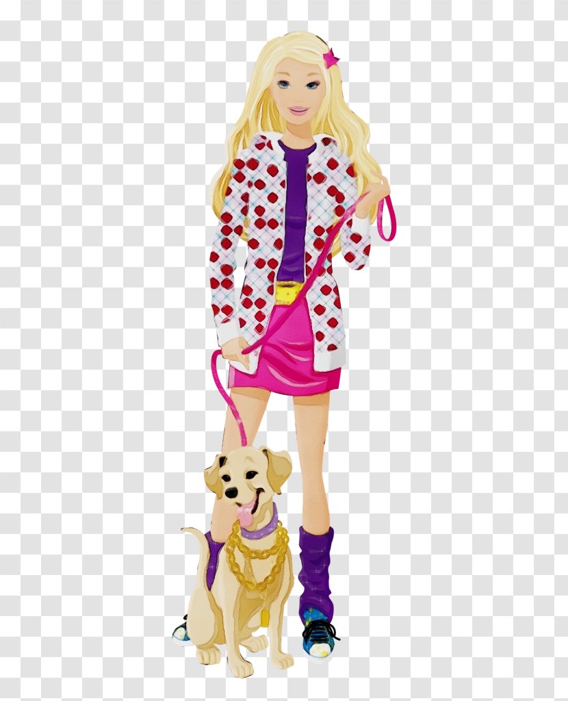Barbie Doll Clip Art Image - Fawn - Wig Transparent PNG