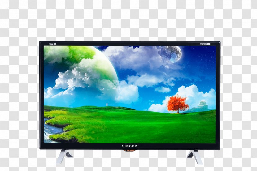 LED-backlit LCD Television Set High-definition 1080p - Heart - Led Tv Transparent PNG