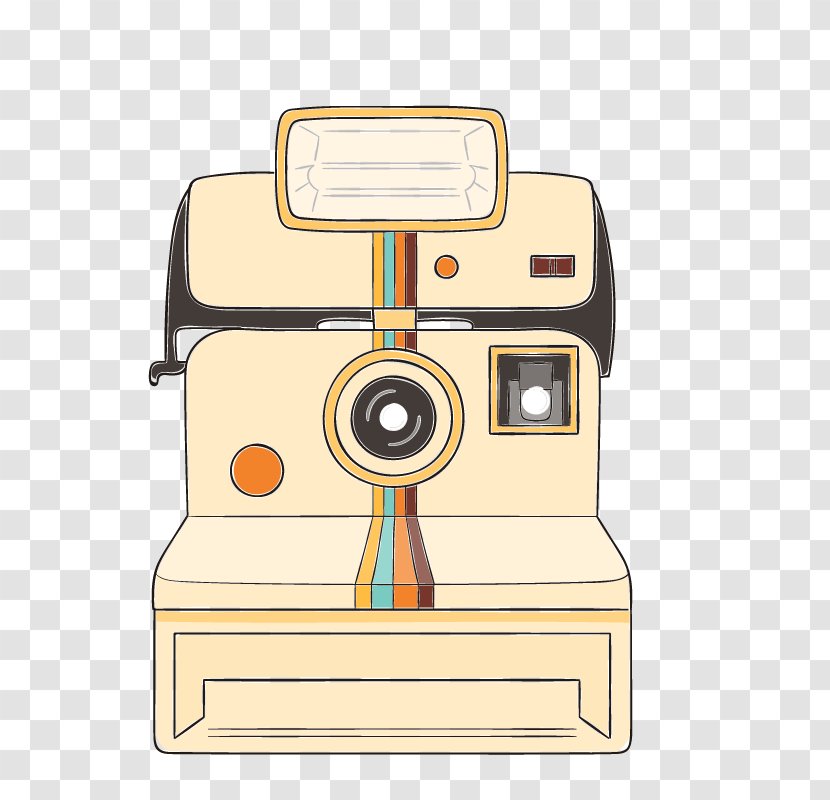 Photographic Film Cartoon Instant Camera Polaroid Corporation - Cameras Optics - White Transparent PNG