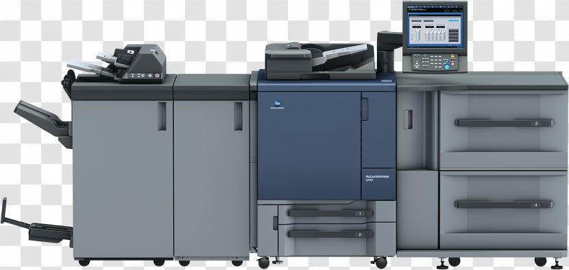 Konica Minolta Color Printing Multi-function Printer - Hardware Transparent PNG
