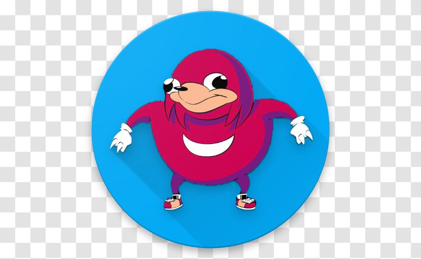 Ugandan Knuckles - App Store - Show Me The Way Echidna VRChat Android Application Package Mobile AppAndroid Transparent PNG