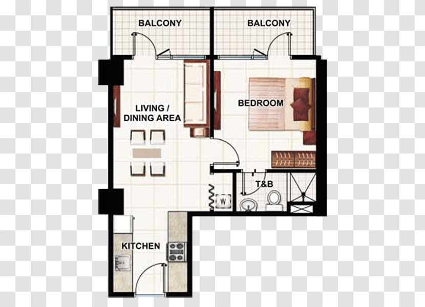 Wind Residences Floor Plan Property Condominium Apartment - House Transparent PNG