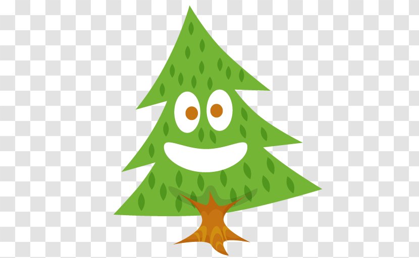 Tree Fir ICO Icon - Pine Family - Cartoon Transparent PNG