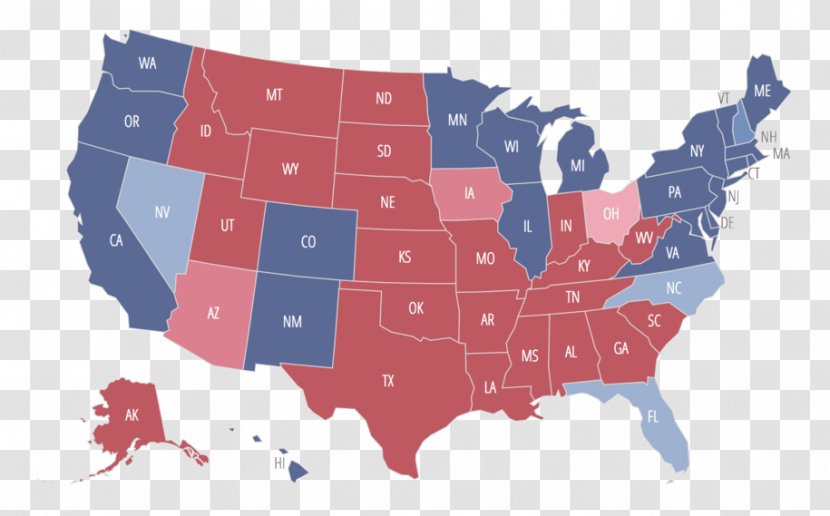 United States Voting US Presidential Election 2016 Electoral College - 2012 Transparent PNG