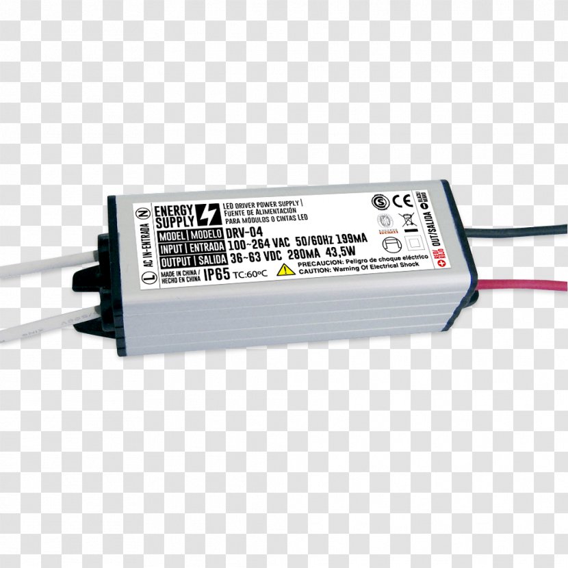 Battery Charger Light-emitting Diode LED Circuit Electronic Component Electronics - Volt - Driver Transparent PNG