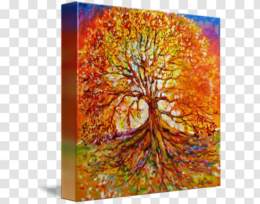 Painting Modern Art Acrylic Paint Imagekind - Autumn Transparent PNG