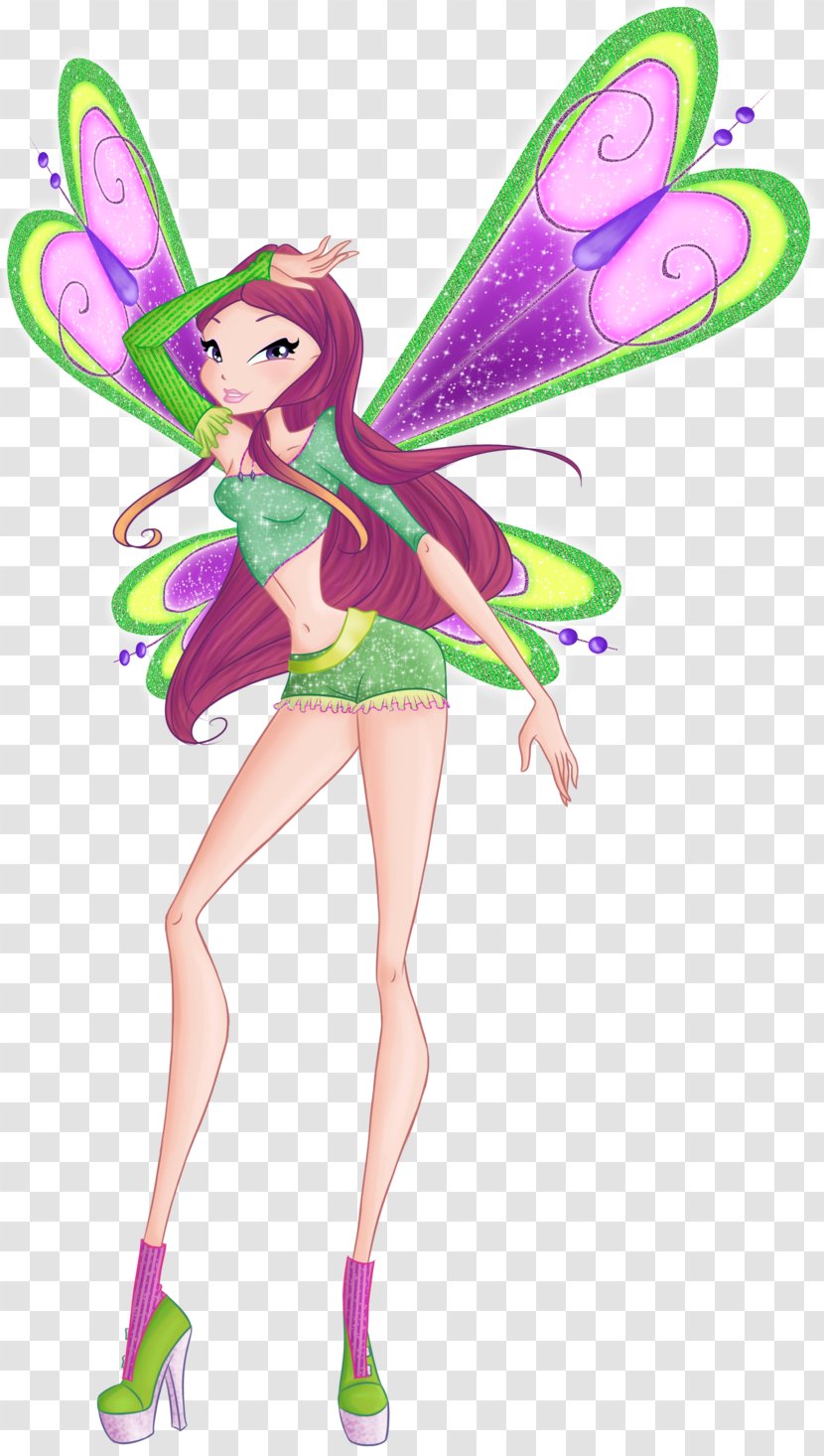 Roxy Musa Tecna Believix Fairy - Butterfly Transparent PNG