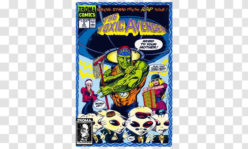 Marvel Comics Comic Book The Toxic Avenger Superhero - Toy Transparent PNG
