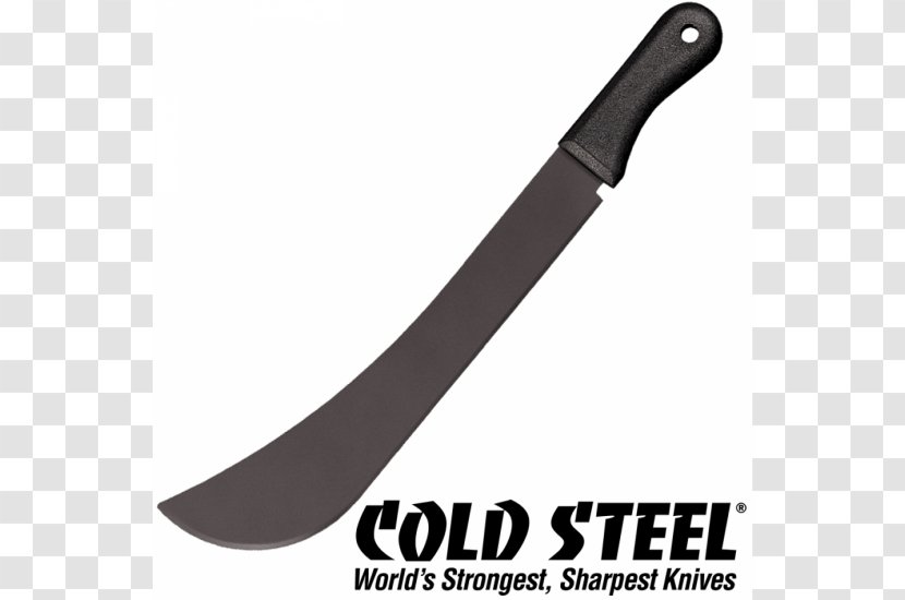 Cold Steel Panga Machete With Polypropylene Handle Hunting & Survival Knives Bowie Knife - Scabbard Transparent PNG