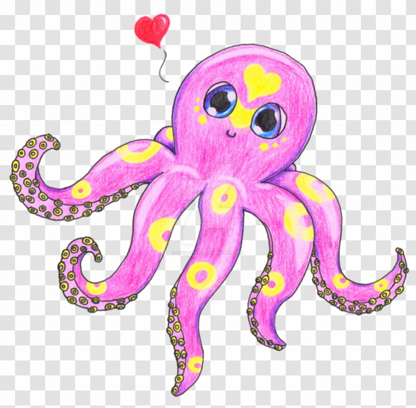 Octopus Defilippi DeviantArt Wallpaper - Pink Transparent PNG