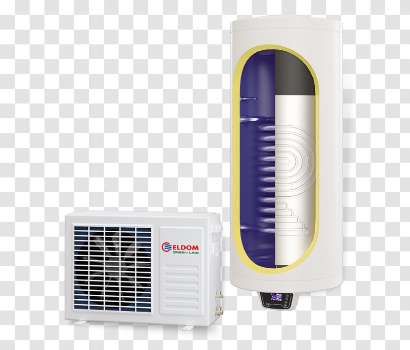 Heat Pump Storage Water Heater Heating Exchanger - Electricity Transparent PNG